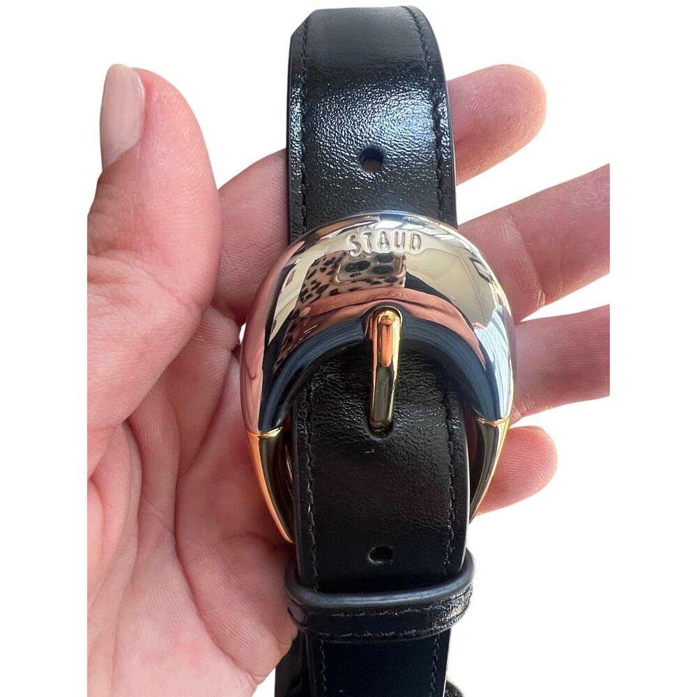 STAUD Owen Bag - Black Leather - NWT - Picture 11 of 13